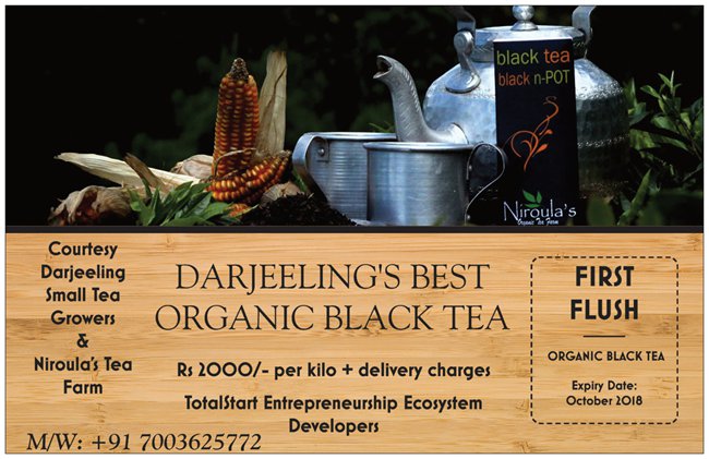 Darjeeling Organic Tea Ad